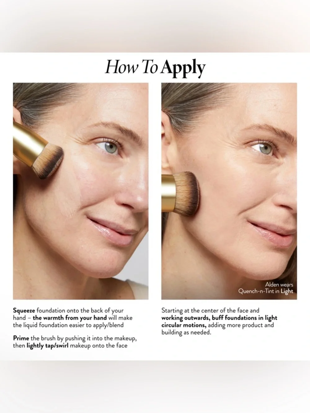 Laura Geller Pink Full Coverage Foundation Blending Brush